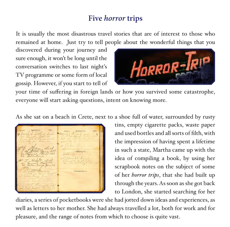 Five horror trips